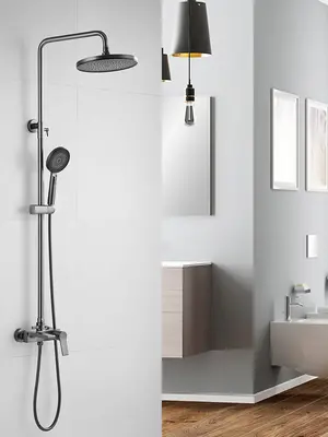 Душевая система с тропическим душем и смесителем Shevanik S8336T