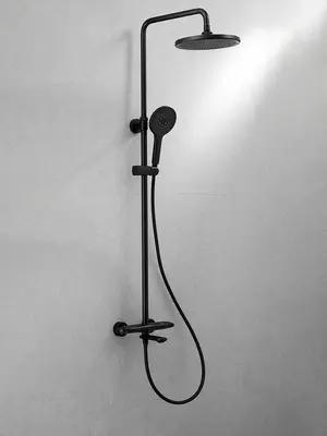 Душевая система с тропическим душем и термостатом Rose R3996H