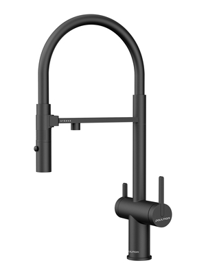 Смеситель для кухни Paulmark Starke Gravity Gr213888-AN под фильтр с гибким изливом антрацит