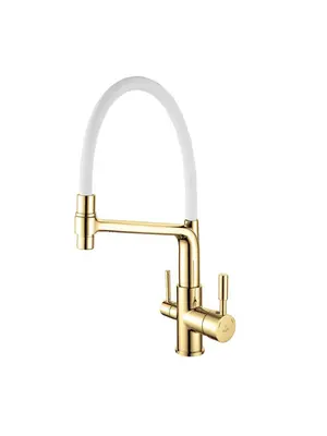 Смеситель для кухни с гибким изливом Rose R658E