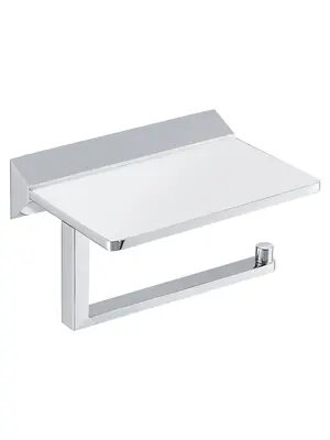 Бумагодержатель с полочкой Rose RG1605