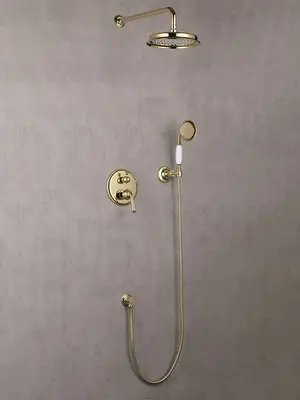 Душевая система скрытого монтажа комплект с душем Rose R0235E