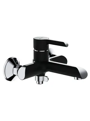 Смеситель для ванны с коротким изливом и душем Shevanik S6002H