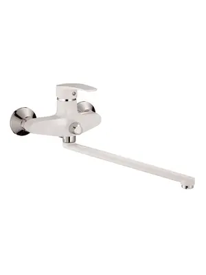 Смеситель для ванны с длинным изливом и душем Shevanik S5022F