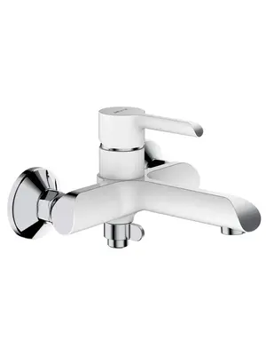 Смеситель для ванны с коротким изливом и душем Shevanik S6002F