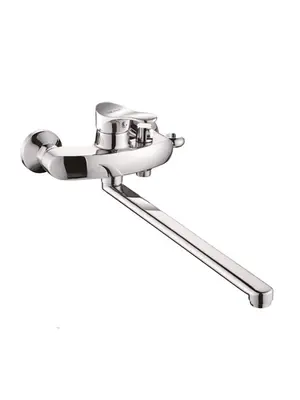 Смеситель для ванны с длинным изливом и душем Shevanik S5272