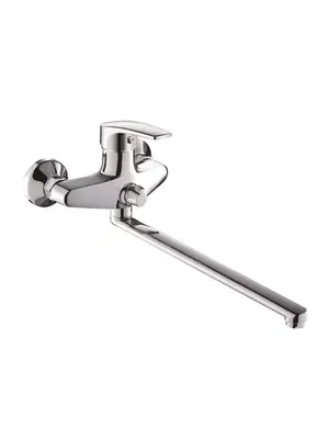 Смеситель для ванны с длинным изливом и душем Shevanik S5022