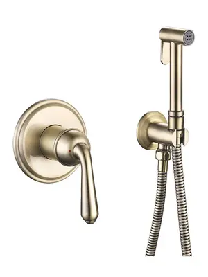 Встроенный гигиенический душ со смесителем для биде Rose R0205Q