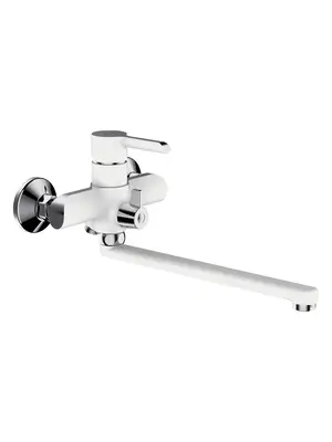 Смеситель для ванны с длинным изливом и душем Shevanik S6022F