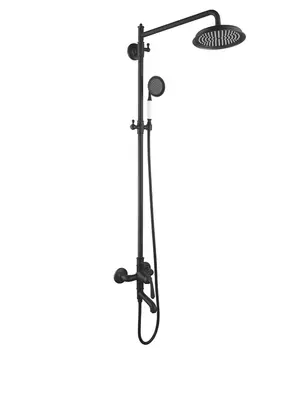 Душевая система с тропическим душем и смесителем Rose R0236H
