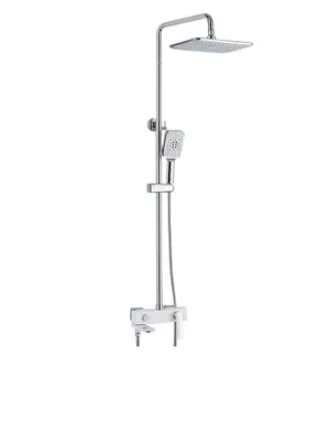 Душевая система с тропическим душем и смесителем Rose R2736F