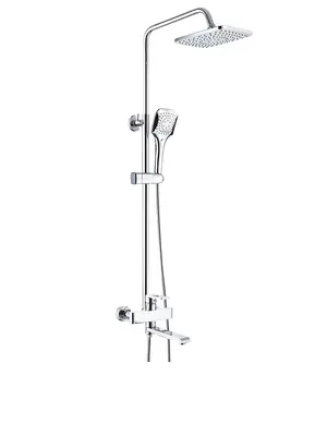 Душевая система с тропическим душем и смесителем Shevanik S9336