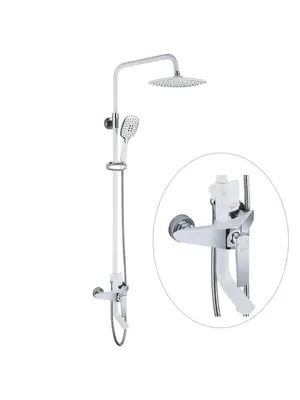 Душевая стойка со смесителем Rose R1336F