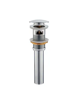 Донный клапан с переливом Rose RS12 ⌀41