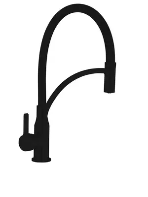 Смеситель для кухни с гибким изливом шлангом Shevanik S643H-3