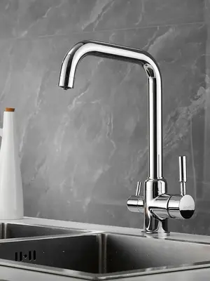 Высокий смеситель для кухни с фильтром для воды Shevanik S268