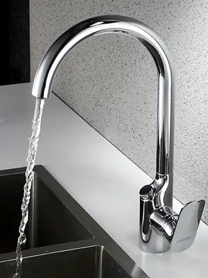 Высокий смеситель для кухни с фильтром для воды Shevanik S368