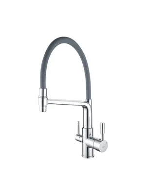 Смеситель для кухни с гибким изливом Rose R658