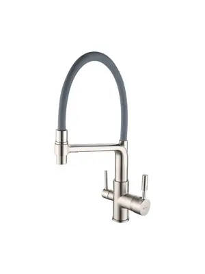 Смеситель для кухни с гибким изливом Rose R658L