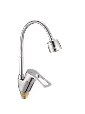 Смеситель для кухни с гибким изливом Shevanik S5143