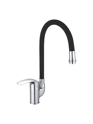 Смеситель для кухни с гибким изливом Shevanik S5543-3
