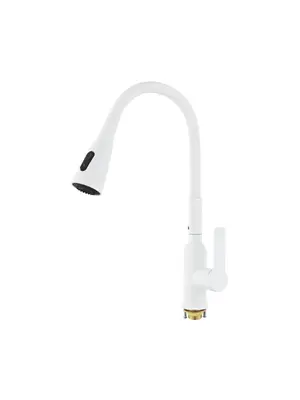 Смеситель для кухни с гибким изливом Shevanik S843C-1