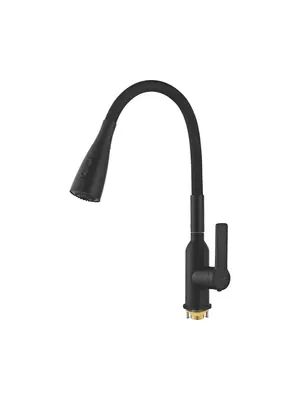 Смеситель для кухни с гибким изливом Shevanik S843H-3