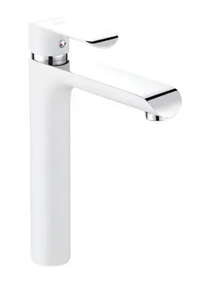 Высокий смеситель для накладной раковины в ванну Rose R2111F