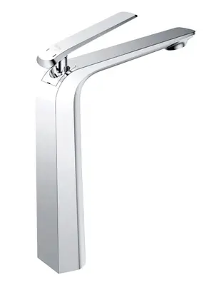 Высокий смеситель для накладной раковины в ванну Rose R1311