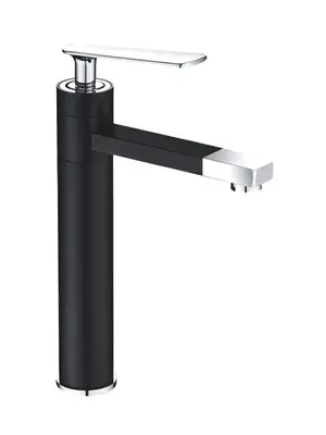 Высокий смеситель для накладной раковины в ванну Shevanik S6611H