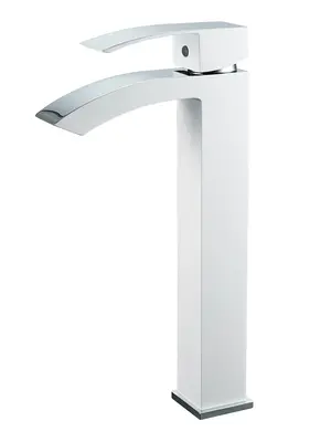 Высокий смеситель для накладной раковины в ванну Rose R1511F