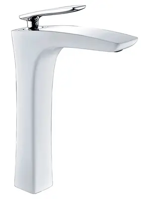 Высокий смеситель для накладной раковины в ванну Rose R2711F