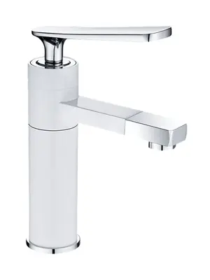 Высокий смеситель для накладной раковины в ванну Shevanik S6611F