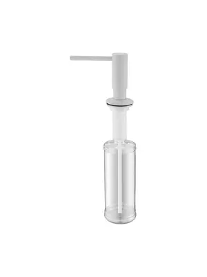 Дозатор для жидкого мыла Paulmark Decus D004-431 белый матовый 350 мл