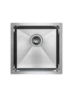 Мойка из нержавейки Paulmark Next 44 Uni PM214444-BS 44 х 44 см сталь