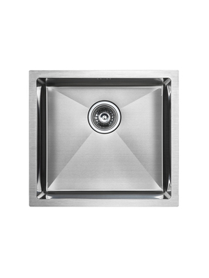Мойка из нержавейки Paulmark Next 48 Uni PM214844-BS 48 х 44 см сталь