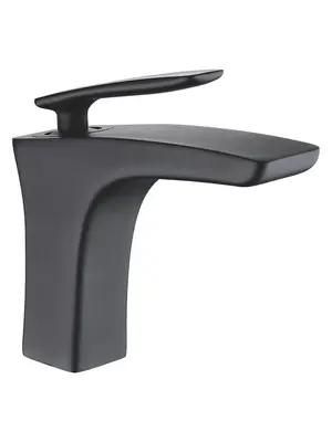 Смеситель для раковины Rose R2701H черный