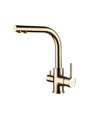 Смеситель для кухни Paulmark Essen Es213011-G золото