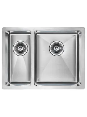 Мойка из нержавейки Paulmark Gerberg 59/2S Uni PM225944-BSR сталь 59 х 44 см