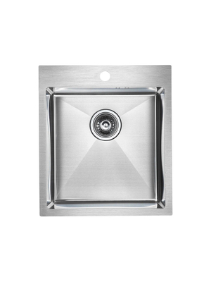 Мойка из нержавейки Paulmark Favor PM214551-BS сталь 45 х 51 см