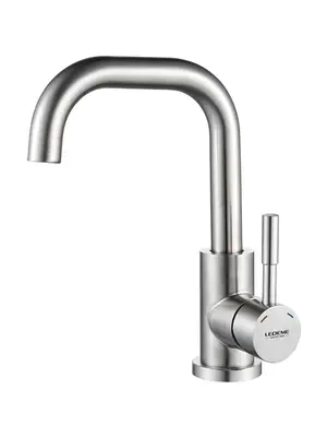 Смеситель для раковины Ledeme L1098-5 нержавеющая сталь