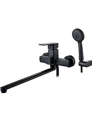 Смеситель для ванны Ledeme L2280B черный