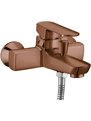 Смеситель для ванны Ledeme L3054R медный
