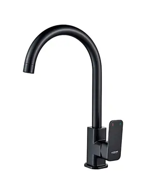 Смеситель для кухни Ledeme L4033B-2 черный