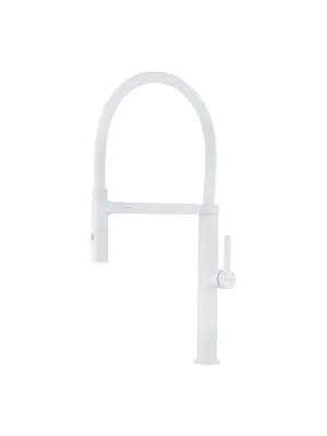 Смеситель для кухни Paulmark Leader Starke Le214101-431 белый матовый