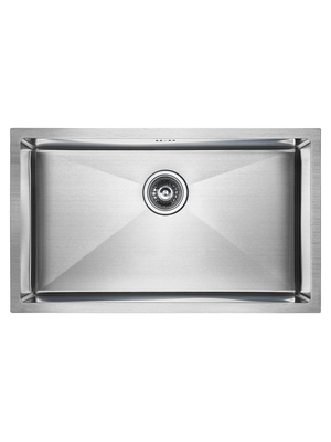 Мойка из нержавейки Paulmark Next 74 Uni PM217444-BS нержавеющая сталь 74 x 44 см