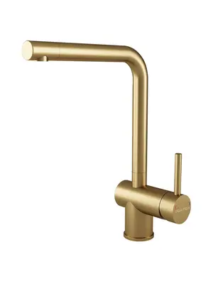 Смеситель для кухни Paulmark Spring Sp212067-BG брашированное золото