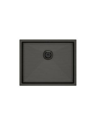 Мойка из нержавейки Paulmark Next 54 Uni PM215444-GM вороненая сталь 54 x 44 см