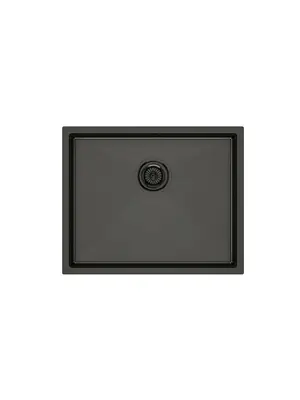 Мойка из нержавейки Paulmark Next 54 Uni PM215444-GM вороненая сталь 54 x 44 см