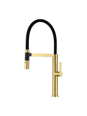 Смеситель для кухни Paulmark Leader Starke Le214101-BG брашированное золото
